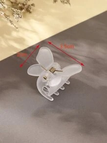 6 piezas Mini lindos ganchos para cabello con diseño de mariposa - Multicolor - Ver 4