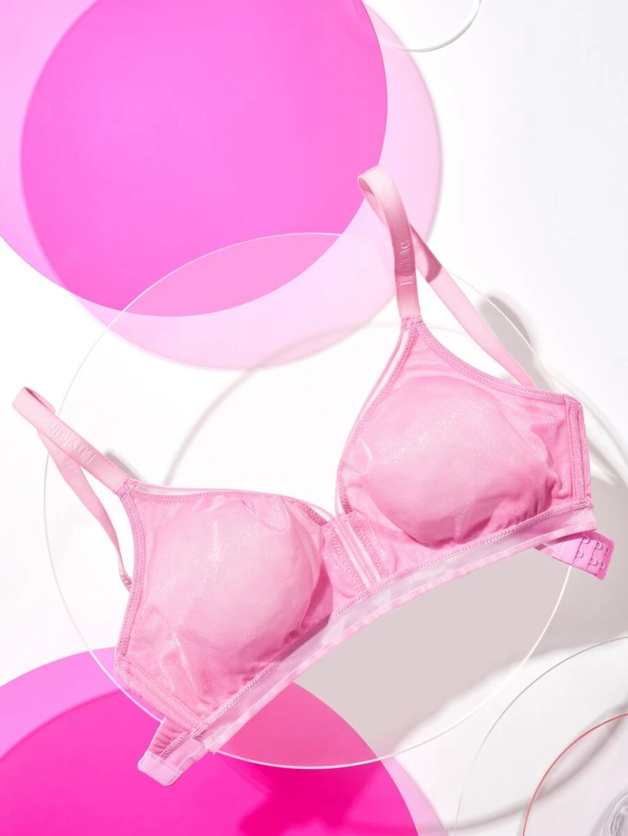 LUVLETTE Wireless Unlined Mesh Bra