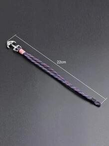 Hombres Pulsera con diseño de ancla - Multicolor - Ver 4