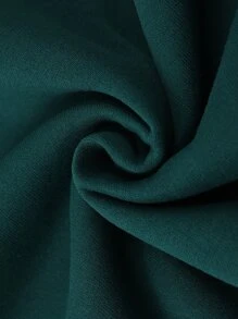 Manfinity Hypemode Men Cartoon Graphic Thermal Lined Oversize Sweatshirt - Dark Green - View 5