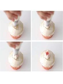 3 piezas Set boquilla de tubería de acero inoxidable - Plateado - Ver 3