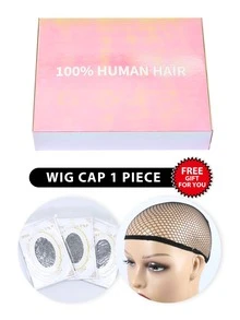 1pc 4*4*1 Lace Front Straight Human Hair Wig - Piano Color - View 8