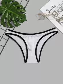 DrisQ Männer Unterhose mit Kontrastsaum