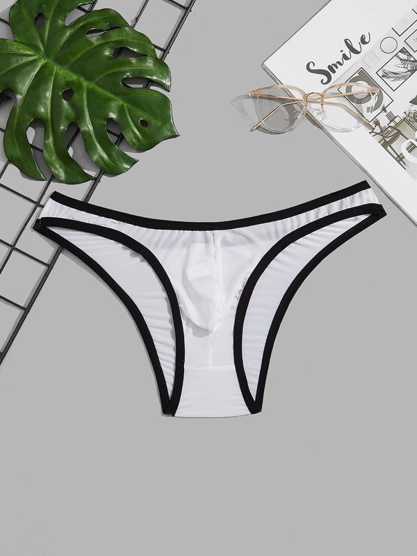 DrisQ uomo Brief bordo a contrasto