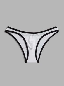 DrisQ Männer Unterhose mit Kontrastsaum