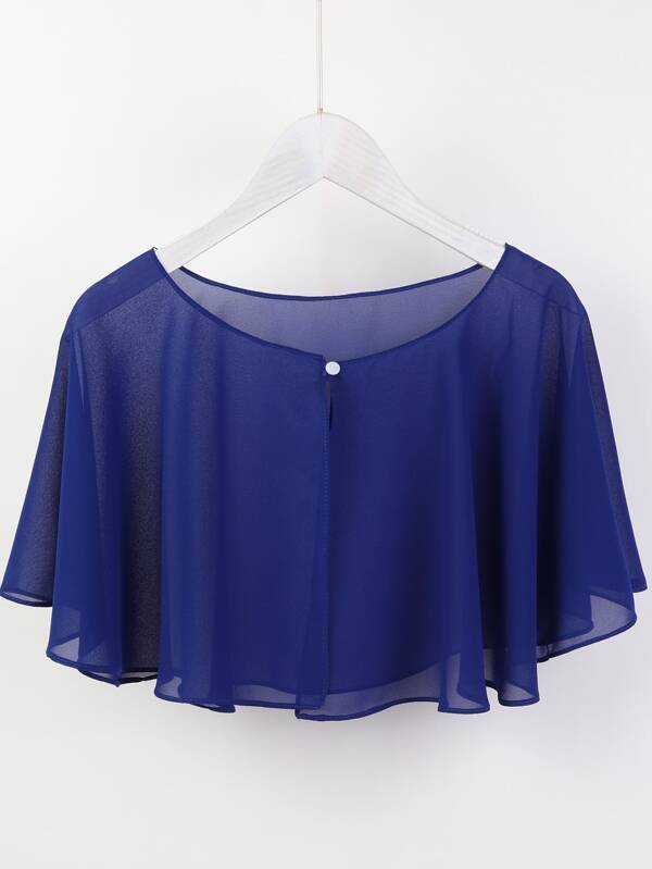 Faux Pearl Detail Shawl Ideal For Going Out & Dressing Up Your Look