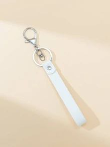 Chuỗi khóa tối giản 1pc - trắng - Xem 3