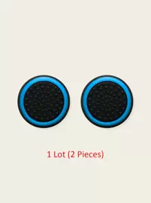 2pcs Gamepad Button Cover Compatible With 360 - Black - View 3