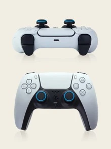 2pcs Gamepad Button Cover Compatible With 360 - Black - View 5