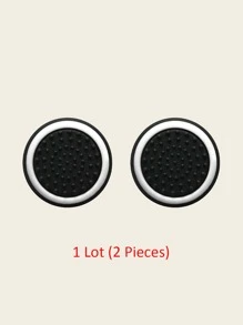 2pcs Gamepad Button Cover Compatible With 360 - Black and White - View 5