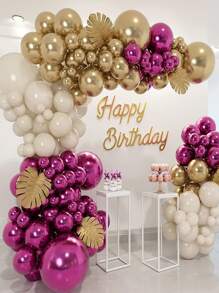 127pcs Mixed Color Balloon Garland, Balloon Arch Kit Decoration For Birthday Party - Multicolor - View 2