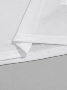 Manfinity VCAY Men Flamingo Print Tank Top - White - View 4