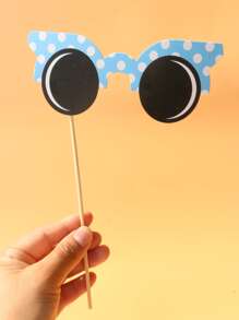 22件套甜甜圈摄影道具，复古派对装饰及照相亭配件套装