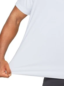 G Gradual ملابس علوية رياضية للرجال بنمط الحبيب متدرج بطباعة رسومية وأكمام راجلان، ملابس رياضية، ملابس علوية أساسية بنمط الحبيب للرجال