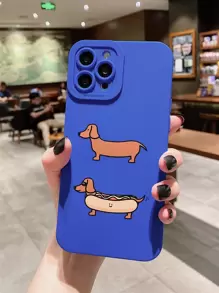 Blue Sausage Dog Phone Case - Multicolor - View 2