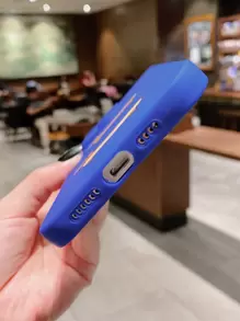 Blue Sausage Dog Phone Case - Multicolor - View 3