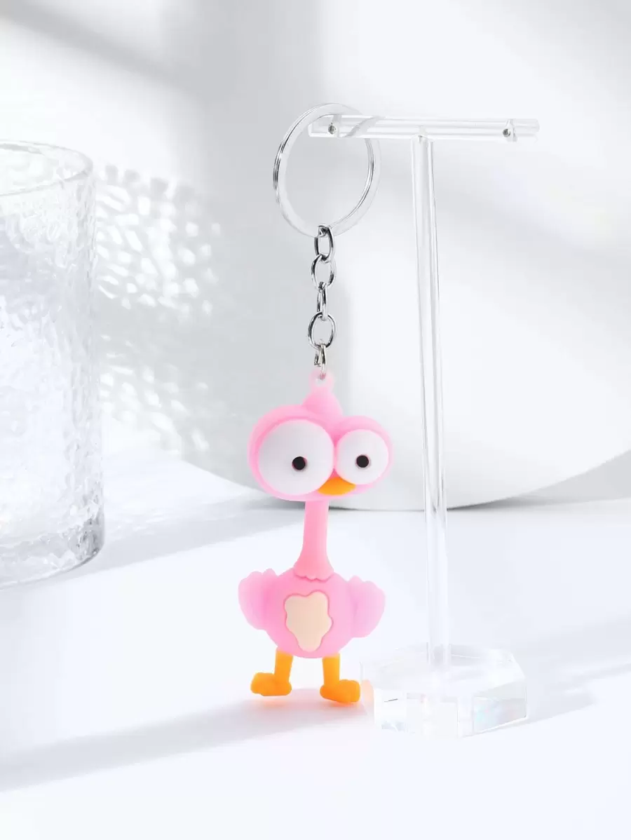 Cartoon Keychain Pendant Car Accessories Bag Charm School Cute Goth Y2k - Multicolor - View 1