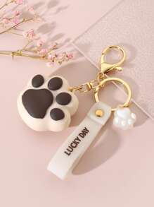 卡通爪子吊墜鑰匙圈 - 彩色 - 查看 1