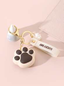 卡通爪子吊墜鑰匙圈 - 彩色 - 查看 2