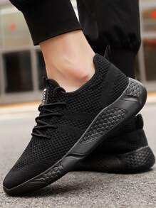 Men Fashion Sneakers Sport Shoes Non Slip Walking Shoes Lightweight Breathable Mesh Running Shoes