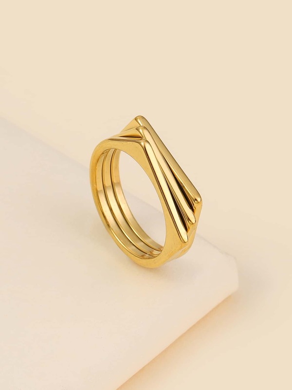 Geometric Decor Ring