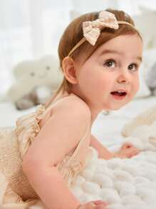 3入組嬰兒蝴蝶結裝飾髮箍 - 彩色 - 查看 6