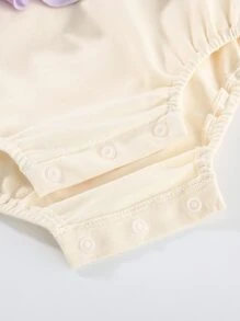 Peninsula Baby Bebé Body de color combinado ribete con fruncido - Multicolor - Ver 5