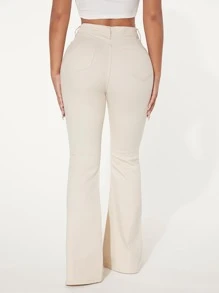 SHEIN PETITE Jean évasé fendu