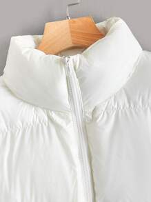 SHEIN Coolane Autumn & Winter Fashionable Leopard Print Short Jacket