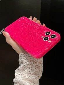 Glitter Phone Case Compatible With IPhone 11,IPhone 13,IPhone 14 Pro Max - Pink - View 1