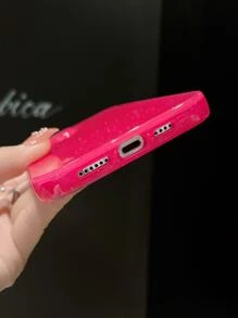 Glitter Phone Case Compatible With IPhone 11,IPhone 13,IPhone 14 Pro Max - Pink - View 4