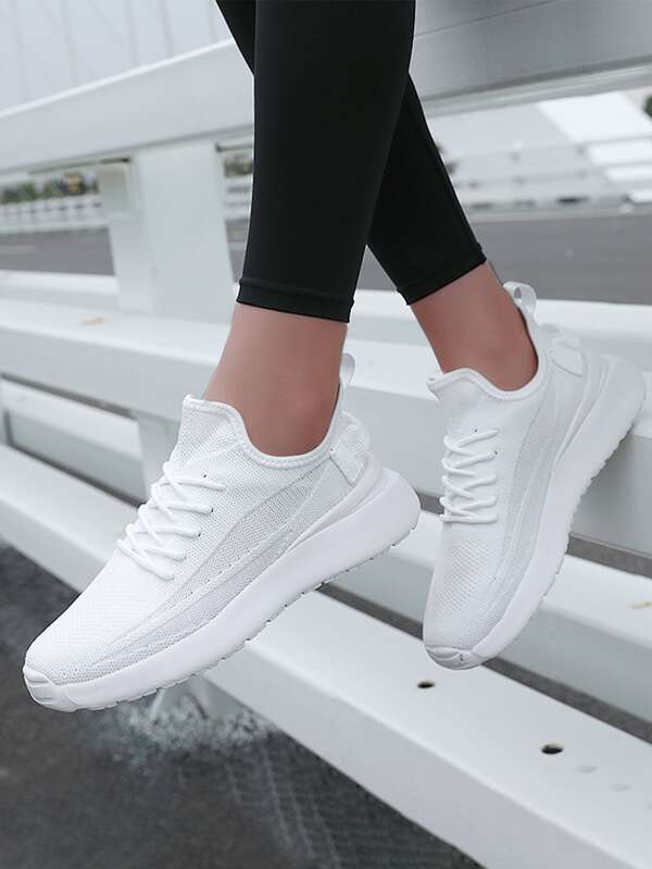 shein white tennis shoes
