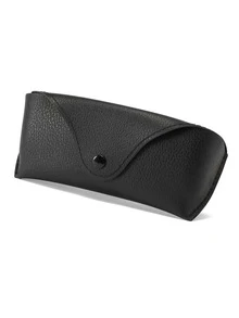 Solid Glasses Case - Black - View 2