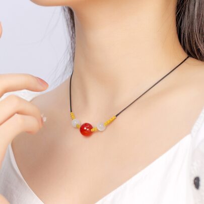 Bead Charm Necklace