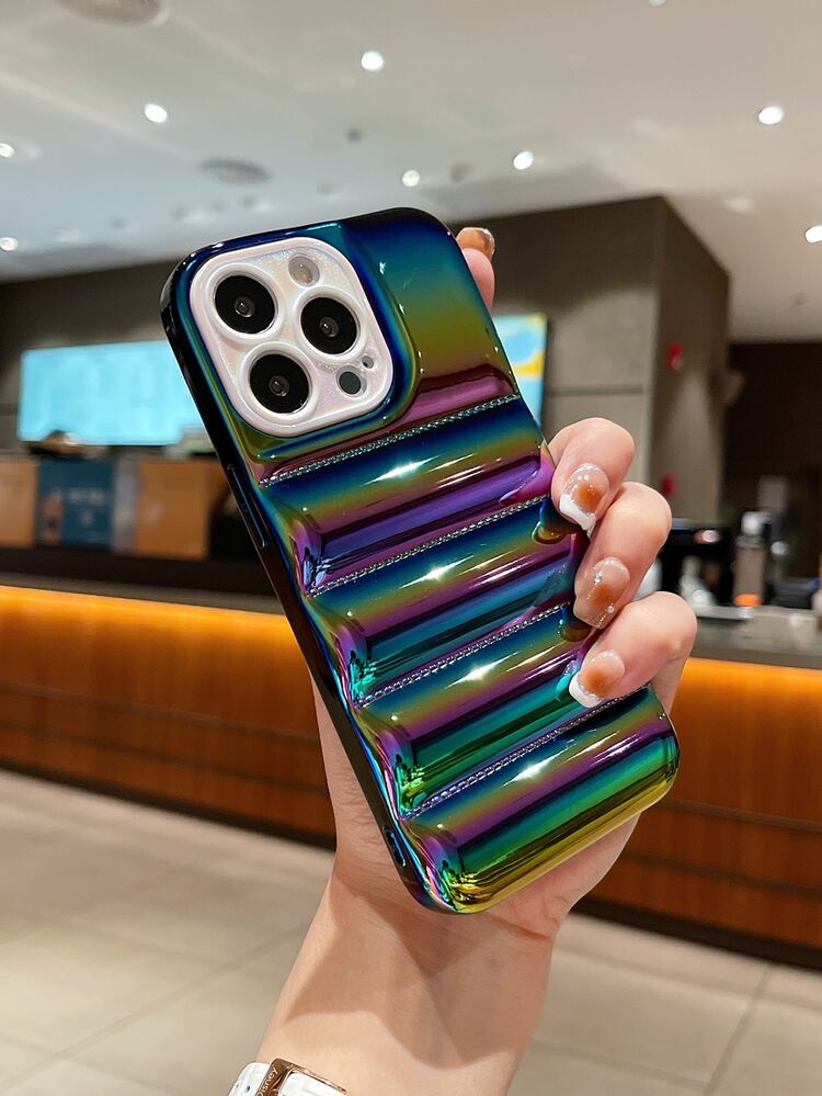 Laser Puffer Phone Case - Multicolor - View 3