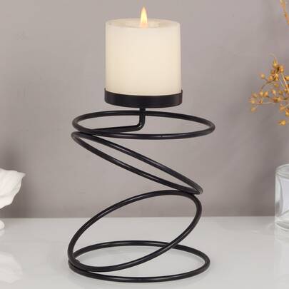 1pc Iron Candle Holder