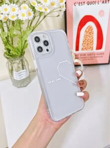 2 cái Hình Trái Tim Vỏ Điện Thoại Trong Suốt - Nhiều màu - Xem 3