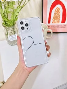 2 cái Hình Trái Tim Vỏ Điện Thoại Trong Suốt - Nhiều màu - Xem 5