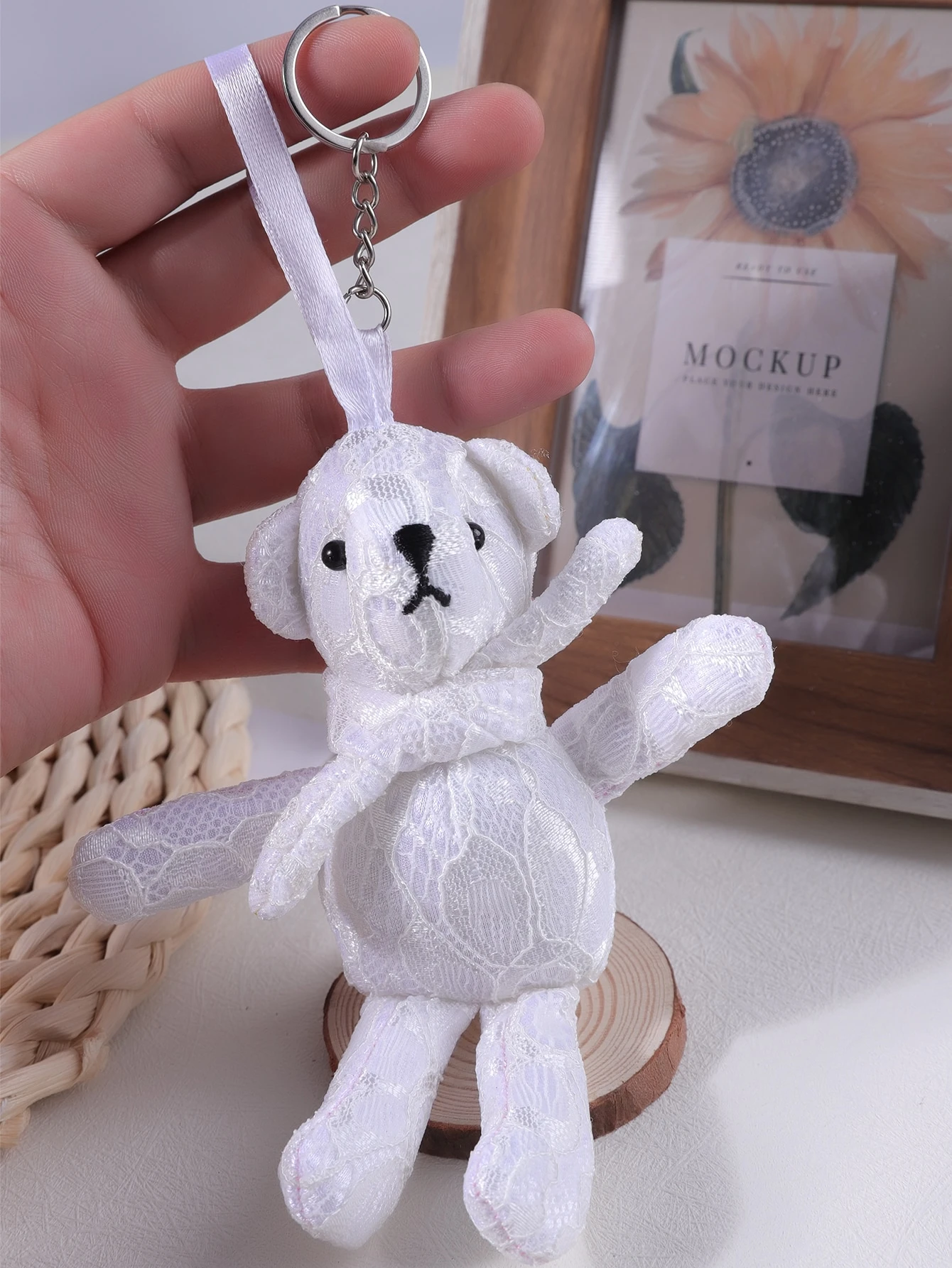 Miniatura 4 de Llavero oso de dibujos animados accesorio Multicolor