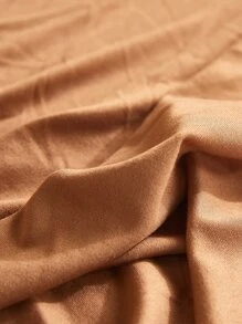 1pc Solid Stretchy Sofa Slipcover - Camel - View 6