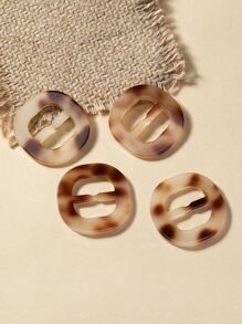 4 cái Nút thắt lưng đơn giản - Nhiều màu - Xem 1