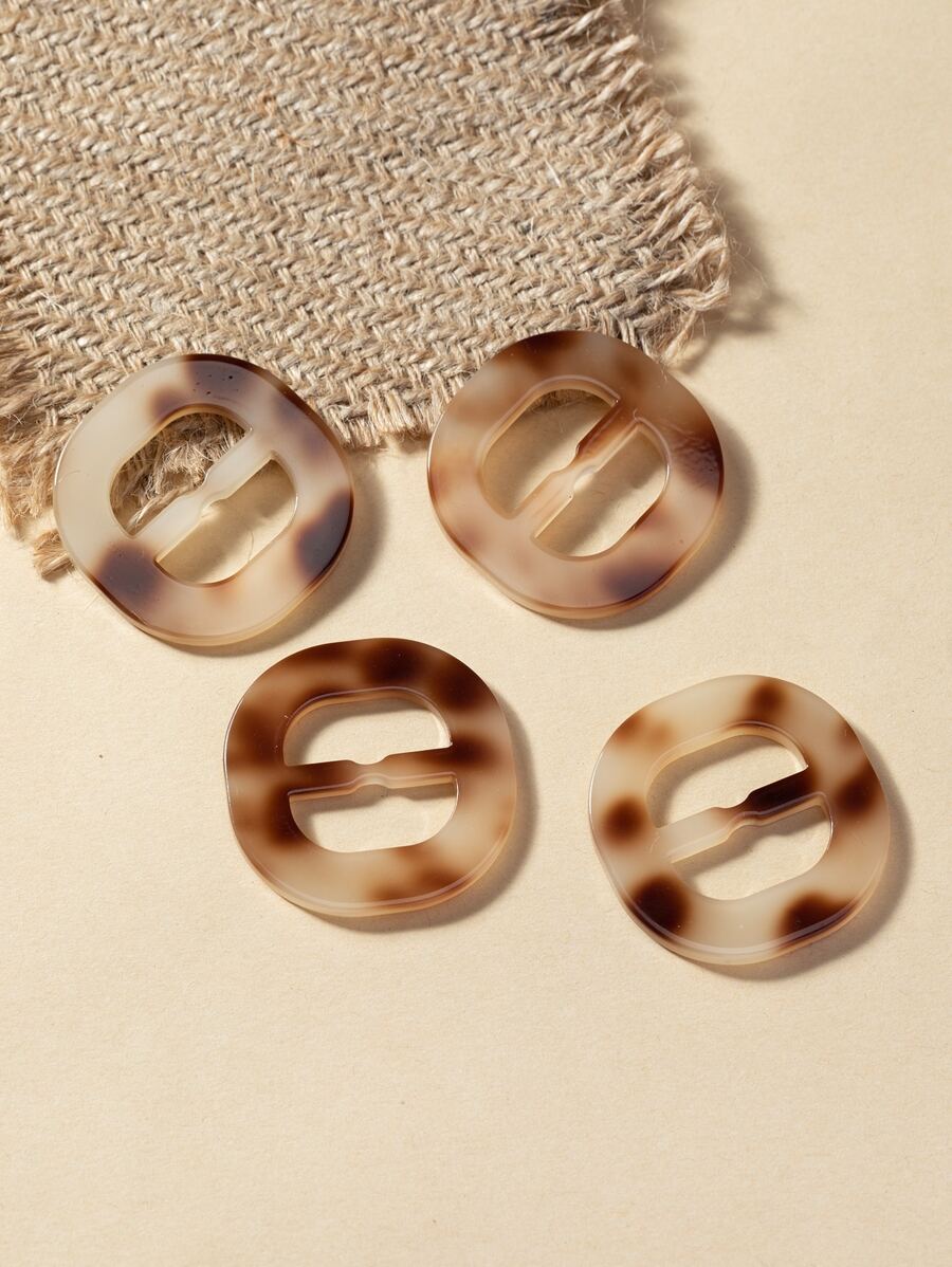 4 cái Nút thắt lưng đơn giản - Nhiều màu - Xem 1