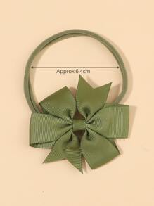 8入組嬰兒蝴蝶結裝飾髮箍 - 彩色 - 查看 3