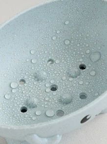 1入組卡通圖案肥皂盒 - 藍色 - 查看 5