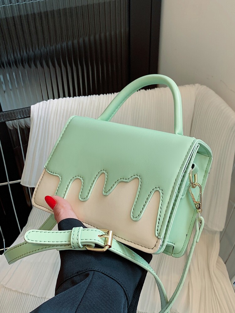 ★ m ★　Herlipto Two-Tone Mini Flap ☆ m ☆ Herlipto Two-Tone Mini Flap