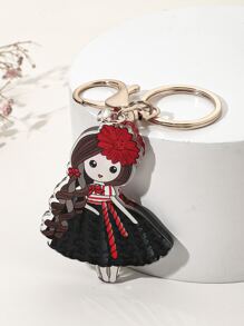 Llavero con diseño de figura - Multicolor - Ver 1