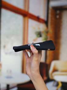 Funda para móvil con estampado de letra - Blanco y Negro - Ver 4