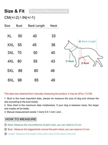 1pc Camo Print Pet Tank - Multicolor - View 6