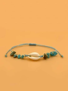 12 piezas Pulsera con diseño de concha - Multicolor - Ver 2