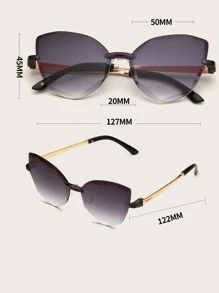 女孩無框太陽眼鏡